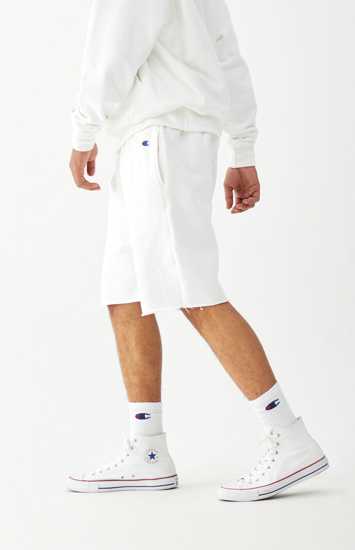 Reverse Weave Cutoff Sweat Shorts