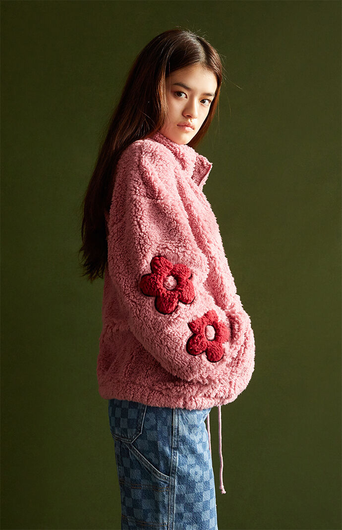 Teddy bear best sale jacket pacsun