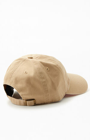 Tan New York Yankees Strapback Dad Hat image number 2