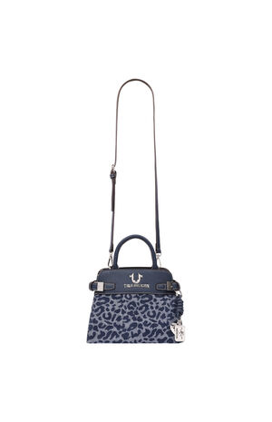 Beckham Leopard Jean Belted Tote Bag image number 7