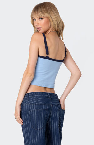 Francesca Contrast Tank Top image number 4