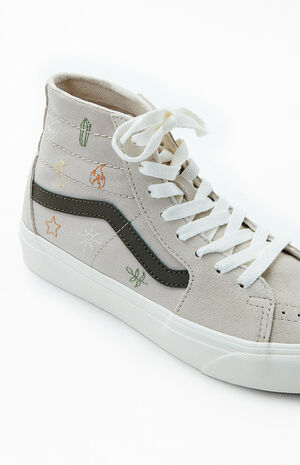 Embroidered Sk8-Hi Tapered VR3 High Top Sneakers image number 6