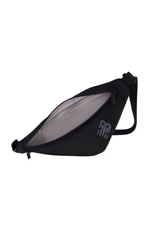 Black Large Crossbody Bum Bag image number 7