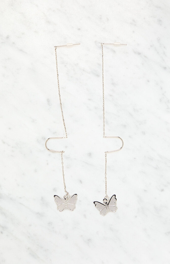 Pacsun sales butterfly earrings