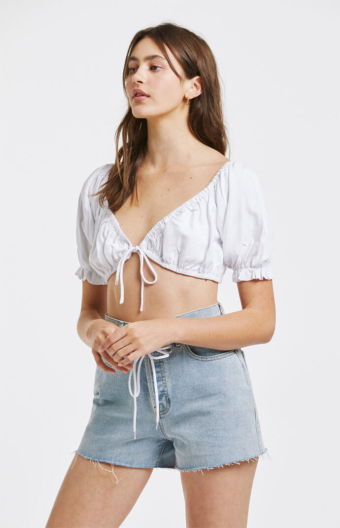 Daredevil Ruched Crop Top