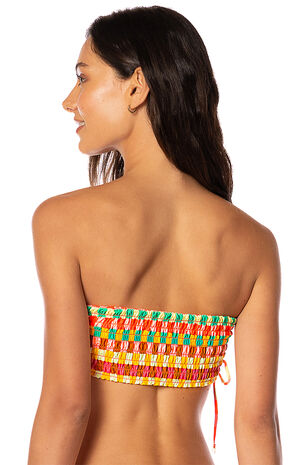 Artemisa Scrunch Reversible Bandeau Bikini Top image number 4