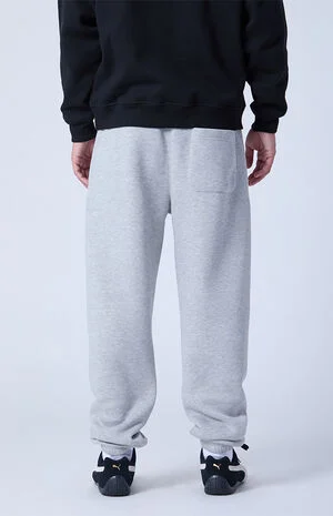 Gray Fleece Sweatpants image number 4