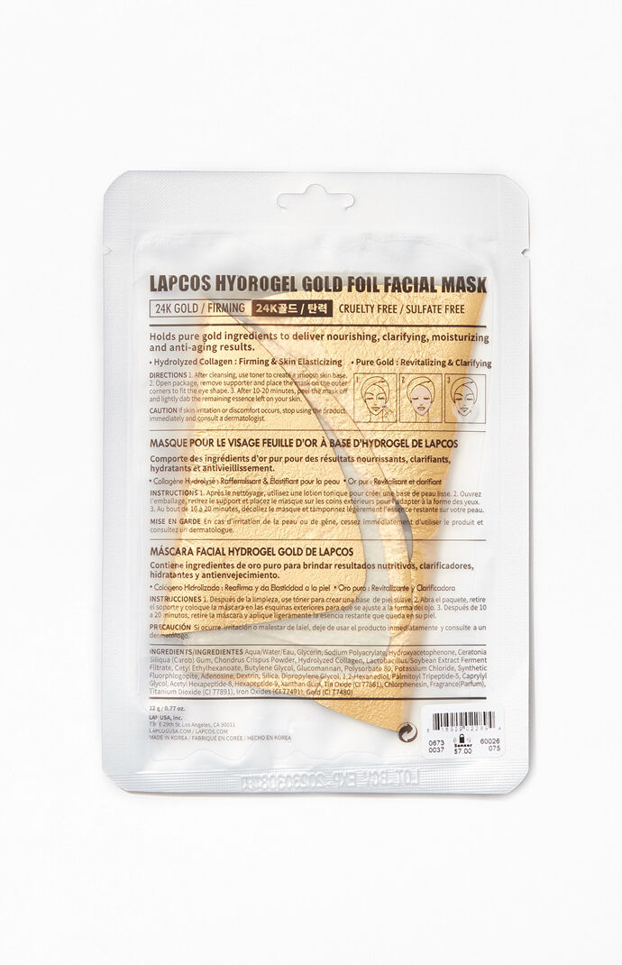 24K Gold Foil Face Mask