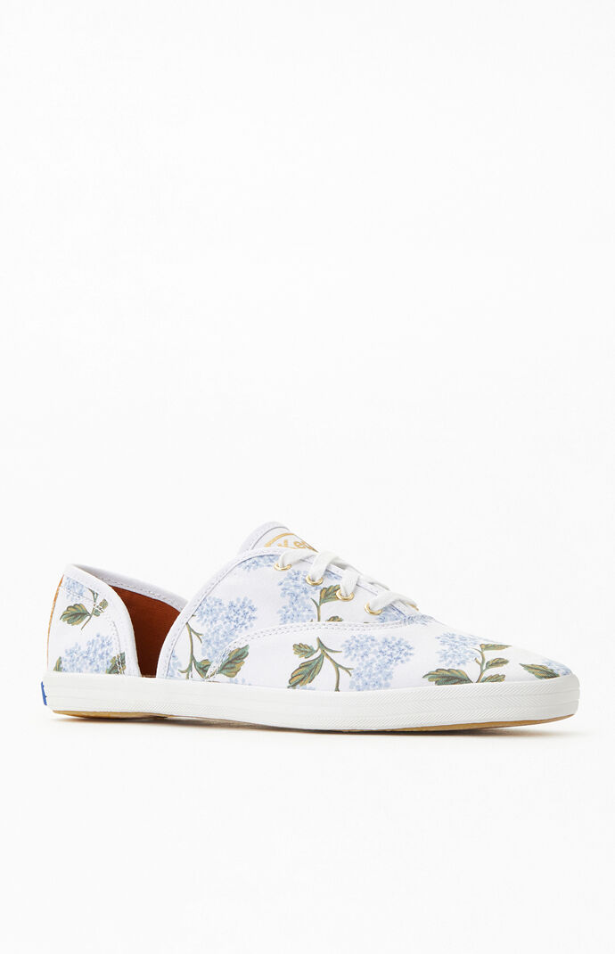 Women's Eco Blue Vintage D'Orsay Sneakers