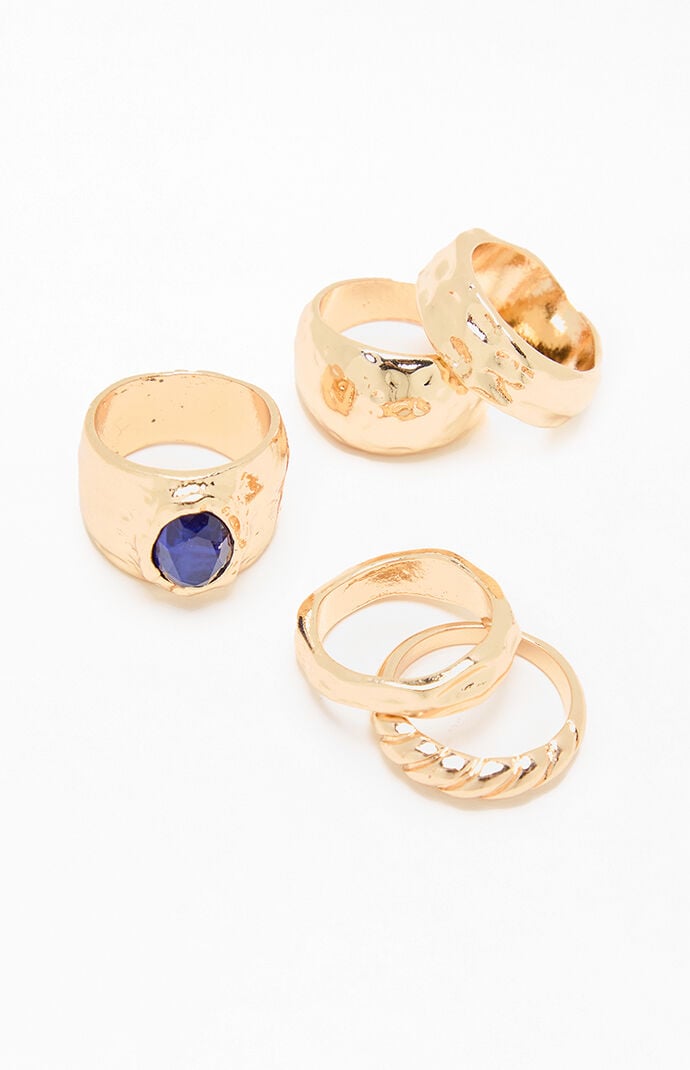 Pacsun Aria Chunky Ring Set