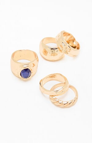 Aria Chunky Ring Set image number 1