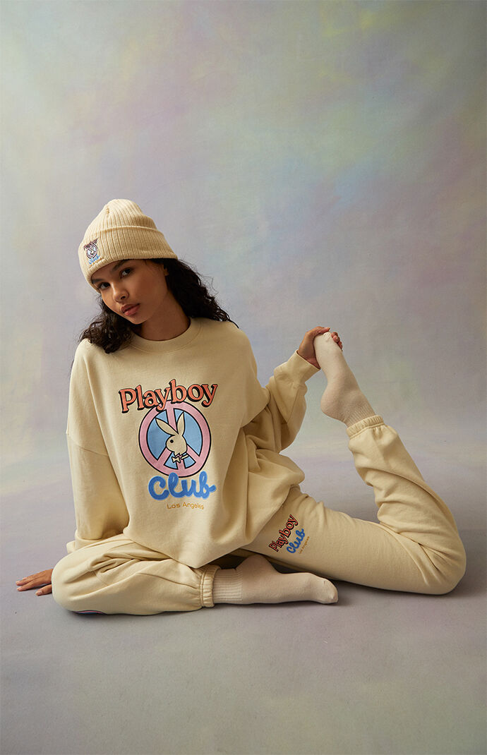 playboy by pacsun athletic club pullover sweatshirt