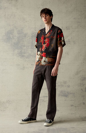 Eco Straight Brown Jeans image number 5