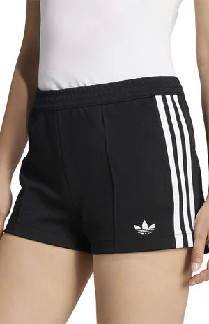 Black & White 3-Stripes Brief Shorts image number 2