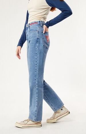 By PacSun Medium Indigo Dad Jeans image number 1