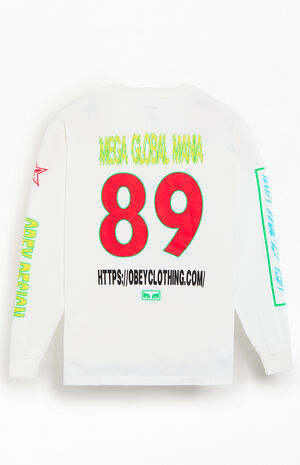 Mega Global Mania Long Sleeve T-Shirt image number 2
