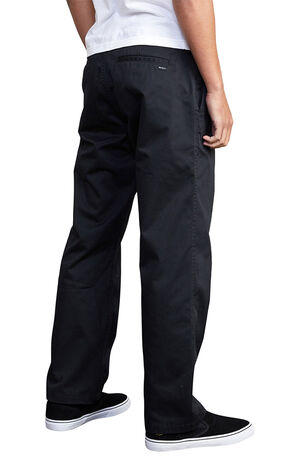Black Americana Relaxed Fit Chino Pants Black Americana Relaxed Fit Chino Pants image number null
