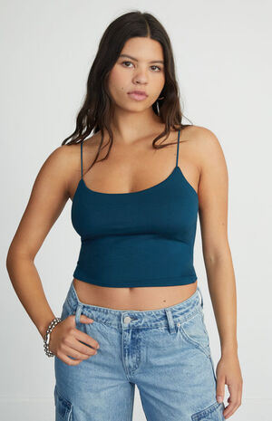 Easy Longline Cami Tank Top image number 1