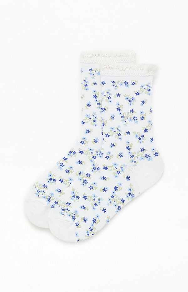 Pacsun Ditsy Flower Crew Socks