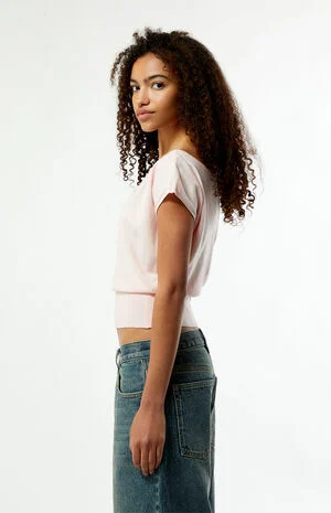 Eva Short Sleeve Sweater T-Shirt image number 3