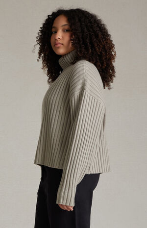 Kids Seal Turtleneck Sweater image number 3