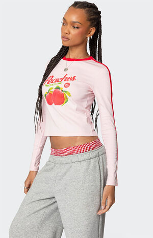 Peachy Long Sleeve T-Shirt image number 3