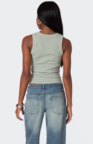 Standard Ribbed Tank Top image number 4