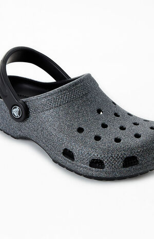 Kids Glitter Classic Clogs image number 6