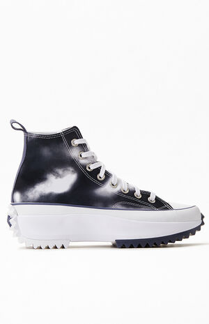Converse Cloud Wash Run Star Hike Platform High Top Sneakers Pacsun