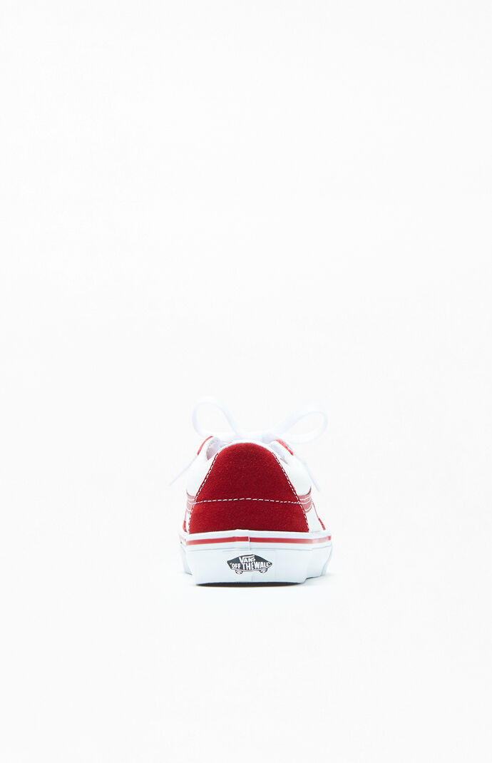 Red vans pacsun on sale