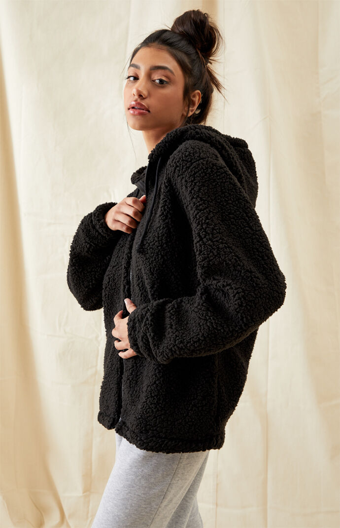 PacSun Royal Sherpa Hoodie PacSun
