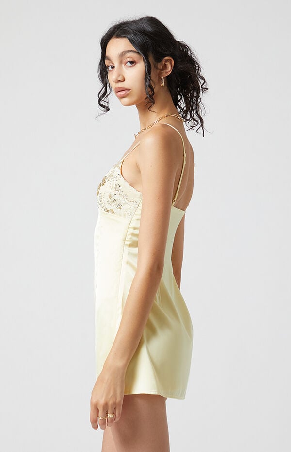 Beverly and Beck Bustier Sparkle Mini Dress | Pacsun