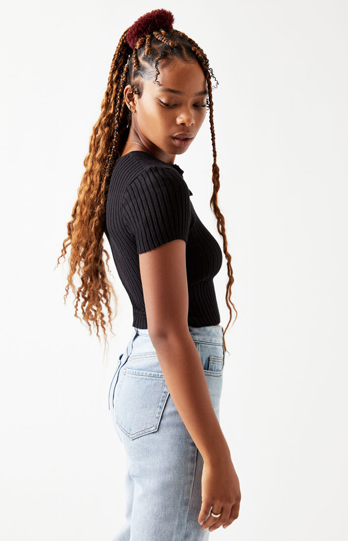 Keyhole Sweater Top
