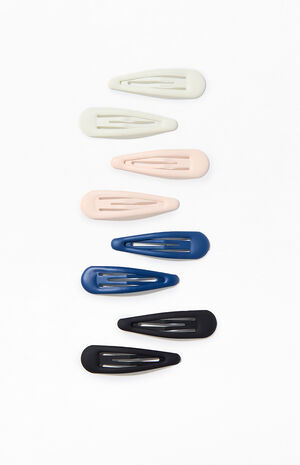 8 Pack Hair Clip Barrettes image number 1