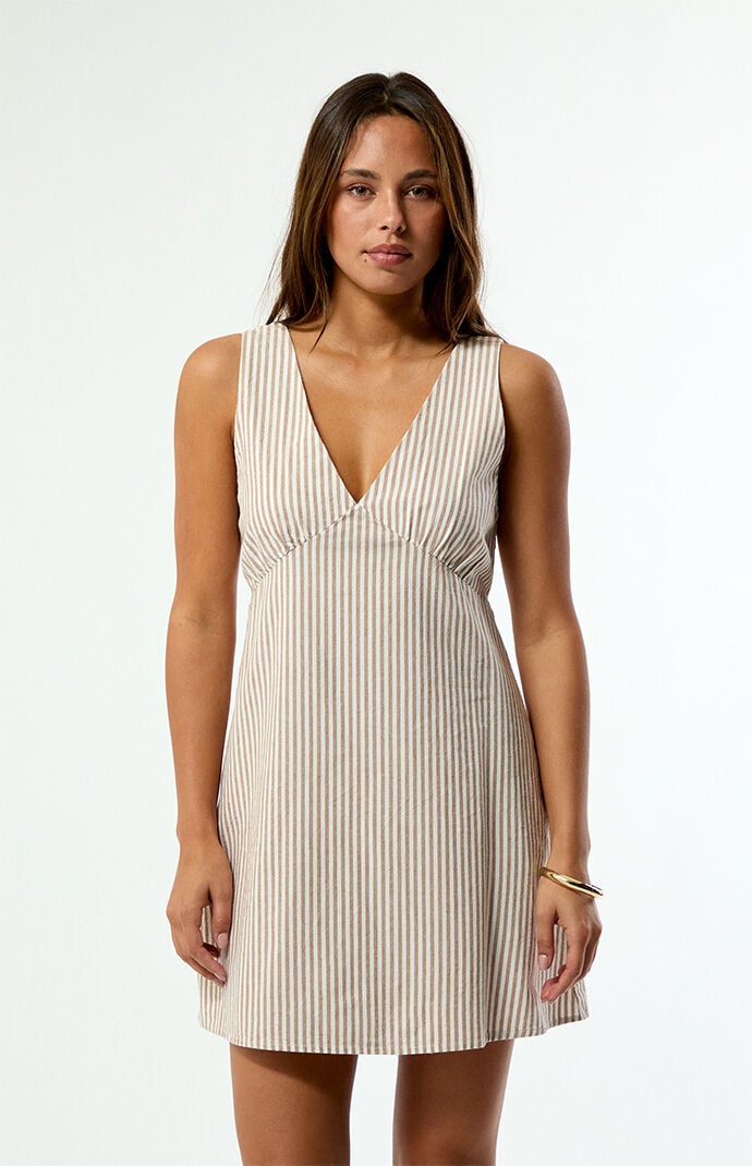 Rhythm Valley Stripe Mini Dress