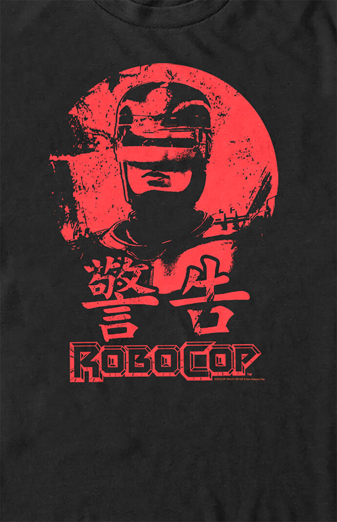 RoboCop Red Sun Portrait T-Shirt