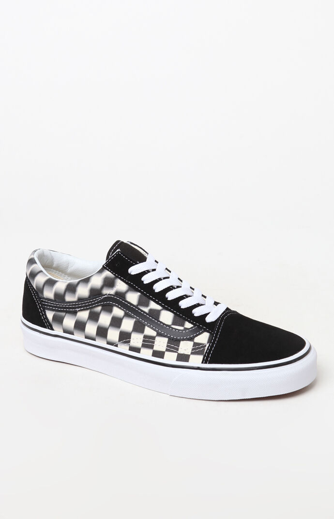 vans blur check old skool