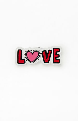 Keith Haring Love Jibbitz Charm image number 1
