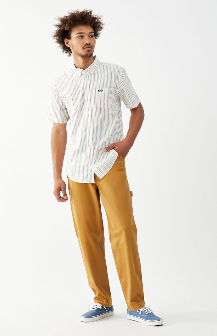 Cassidy Stripe Woven Camp Shirt