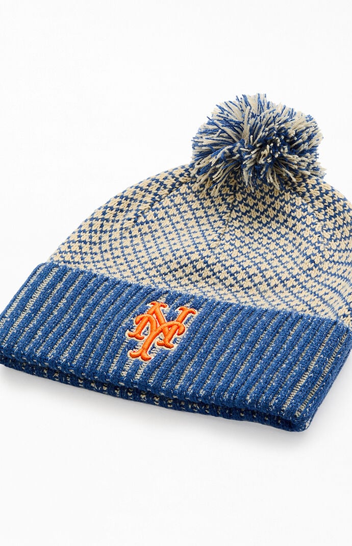 Mitchell & Ness New York Mets Winter Class Knit Pom Beanie