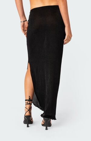 Milan Slitted Maxi Skirt image number 3