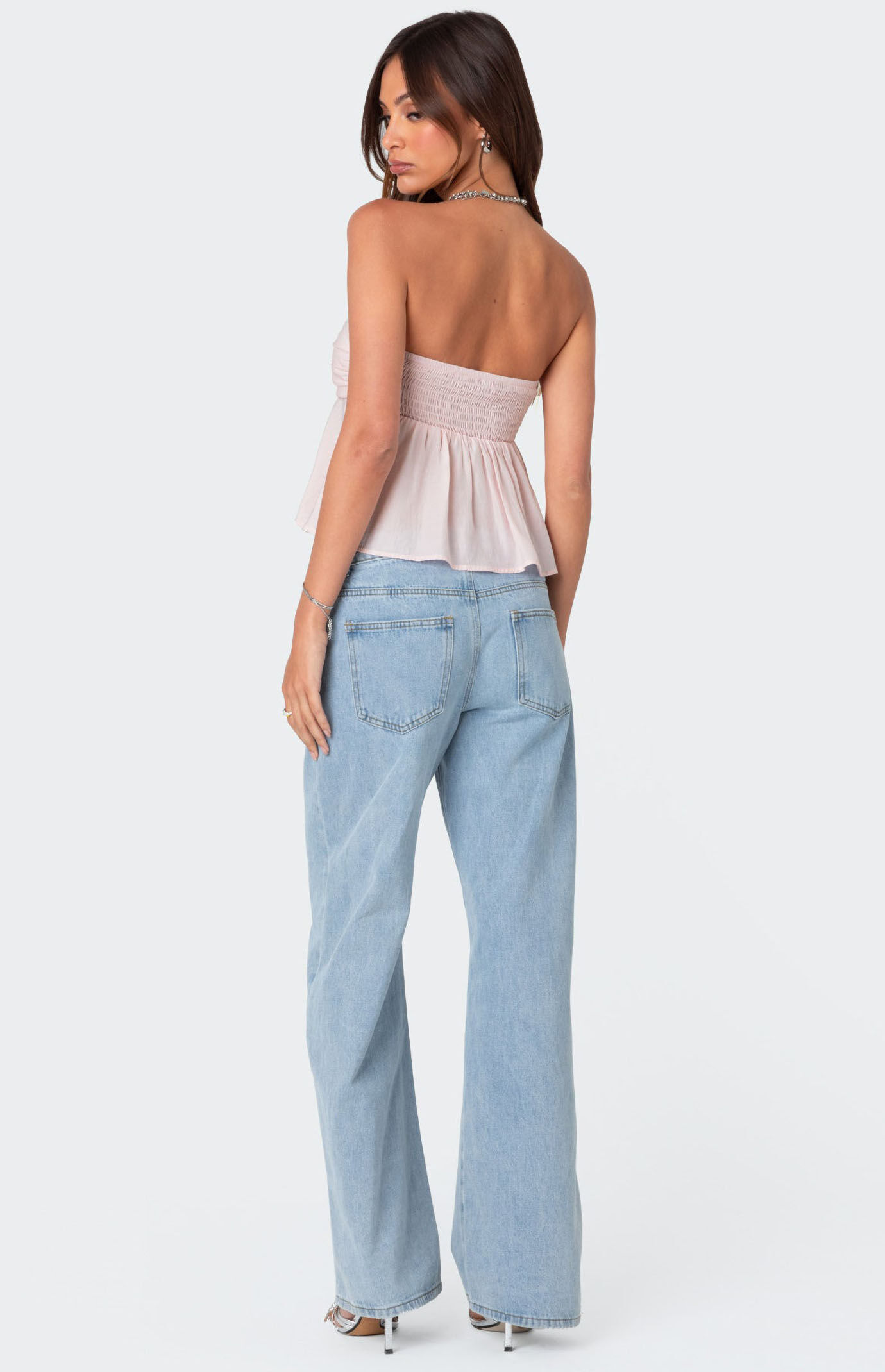 Edikted Starfish Strapless Top