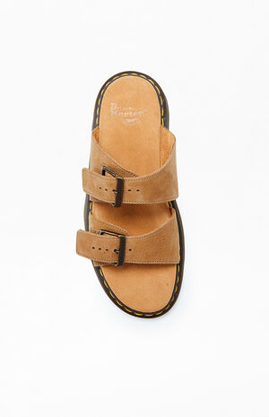 Josef Nubuck Leather Buckle Slide Sandals image number 6