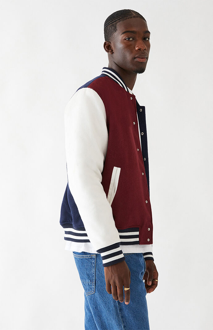 Pacsun color on sale block jacket