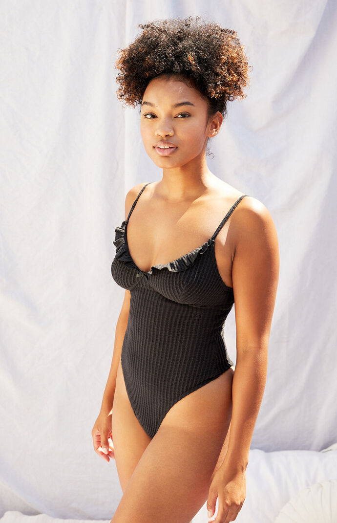 Jada Waffle Knit Bodysuit