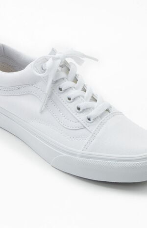 Vans White Skool Shoes | PacSun