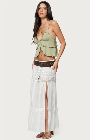 Kailan Ruffled Babydoll Top image number 4