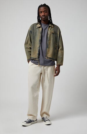 Cream Linen Pants Cream Linen Pants image number 2