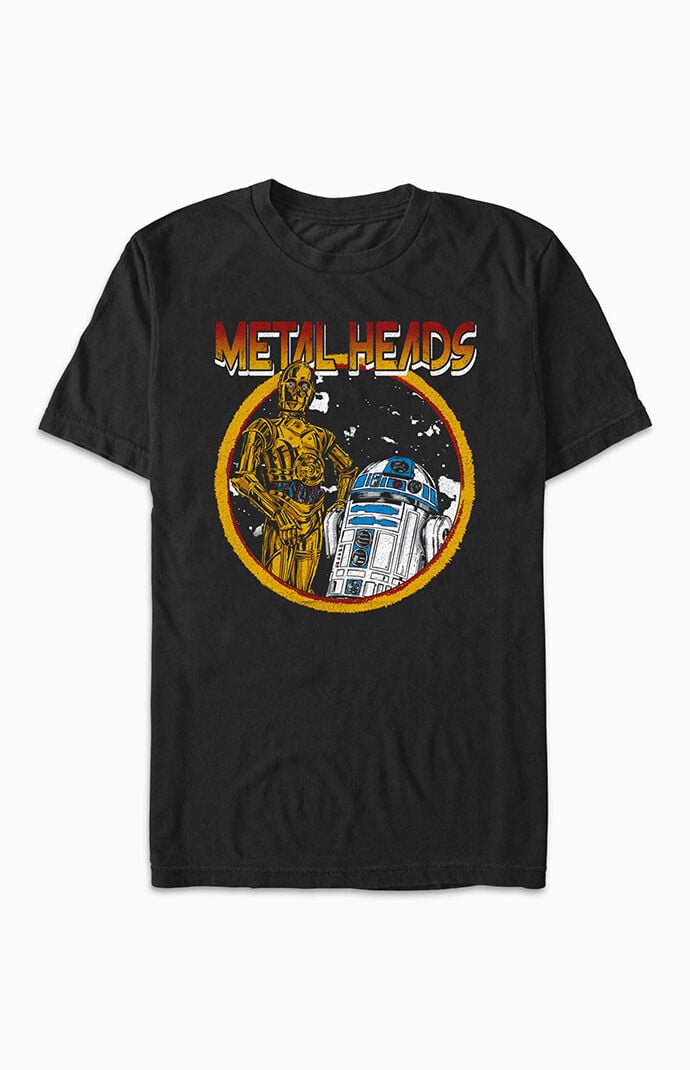 PacSun Star Wars Metal Droids T-Shirt
