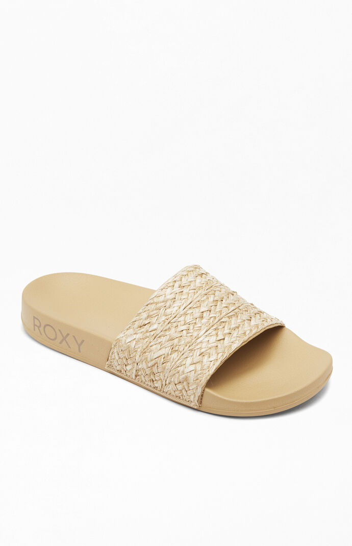 Jute Slippy Slide Sandals